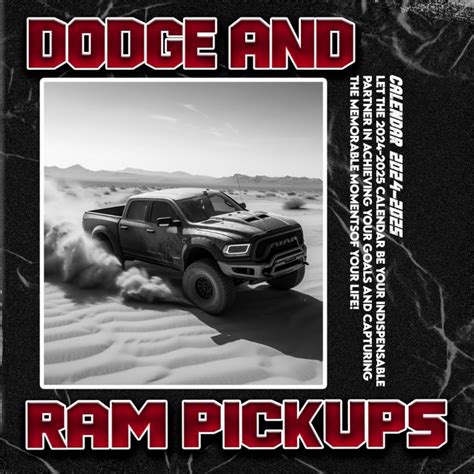 Buy Dodge and Ram Pickups 2024-2025: 16 Months of The Animal from Sep ...