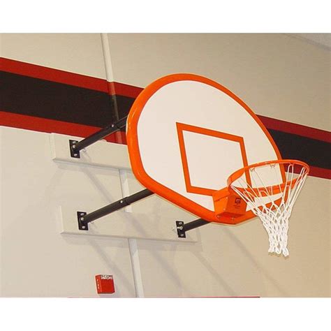 Gared 35" x 54" Four Point Stationary Basketball Wall Mount Package ...