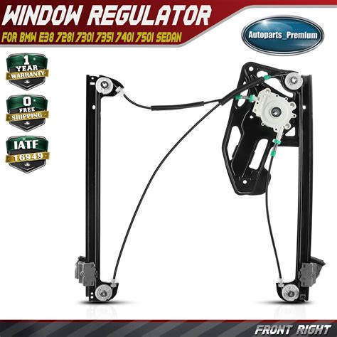 Bmw E36 Window Regulator BMW 7 Series E38 Front Right Window Regulator ...