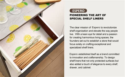 Buy ESPERO Fridge Mats, Kitchen Mat EVA Food Grade Multipurpose ...