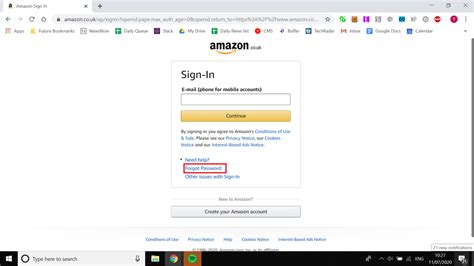 Amazon Password Reset 的图像结果