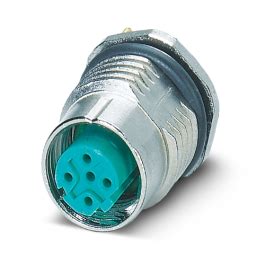 PHOENIX CONTACT, Circular connectors (device side), 1456527, SACC-DSI ...
