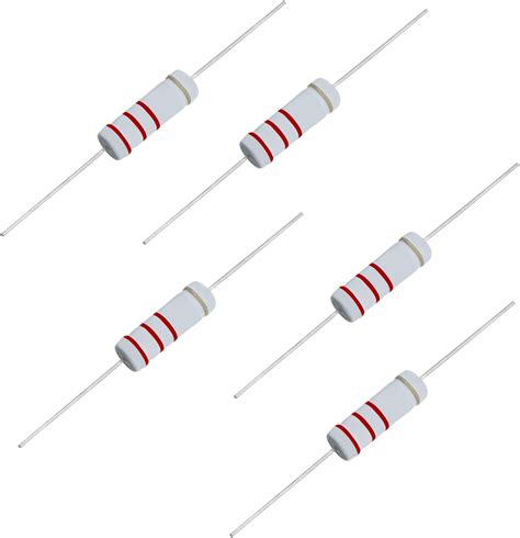 Aopin 2.2K Ohm Metal Oxide Film Resistor, ±5% India | Ubuy