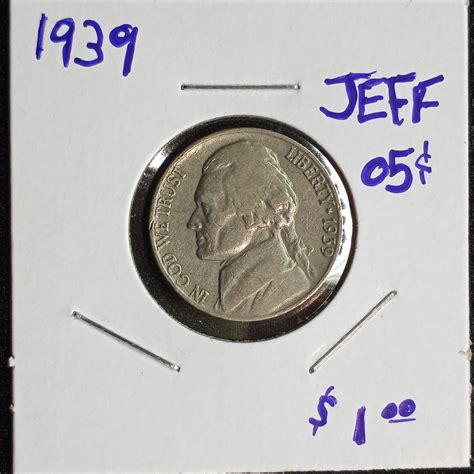 1939 Jefferson Nickel - For Sale, Buy Now Online - Item #814812