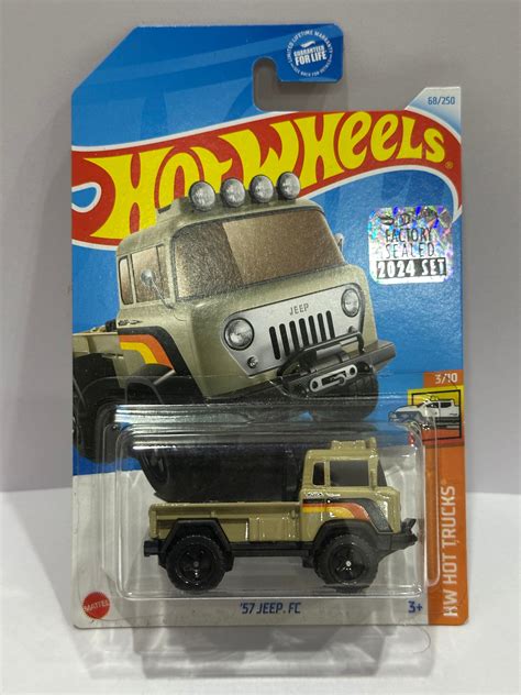 HOT WHEELS '57 JEEP FC - FACTORY SEALED – Indian Diecast Hub