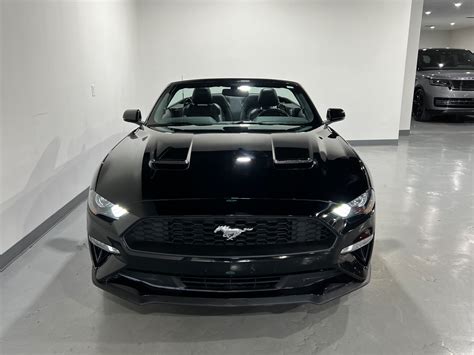 Used 2020 Shadow Black Ford Mustang Ecoboost Premium Convertible EcoBoost Premium For Sale (Sold ...