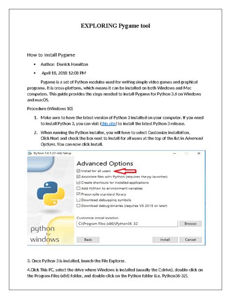 Image result for Installing Pygame 3.8