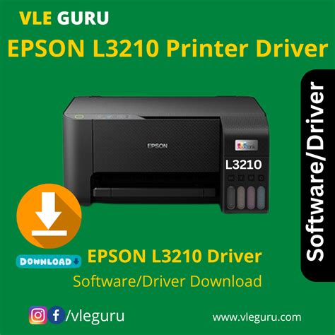 Epson L3210 Printer and Download the Necessary Drivers