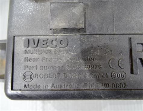 Controller Iveco Stralis Rear Frame Multiplex System Bosch 504280976 ...
