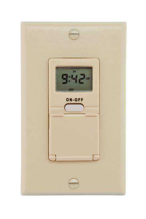 Reliance Controls Corporation WE7000Y Digital 7-Day In-Wall Timer with ...