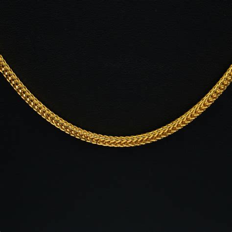 Buy One Gram Gold Plated Chain for Girls | Parakkat Jewels