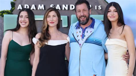 Adam Sandler's wife and daughters shine at the 'Leo' premiere