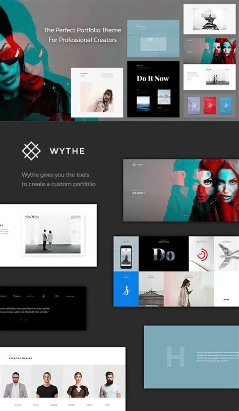 wythe v1 3 5 creative portfolio theme