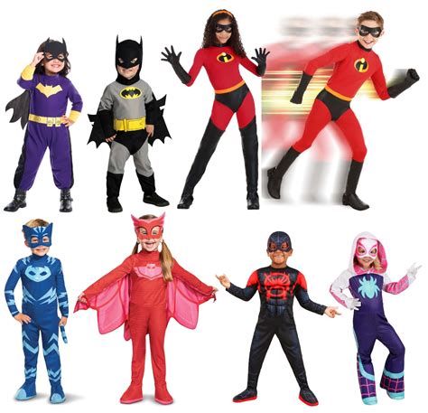 Superheroes Halloween Costumes