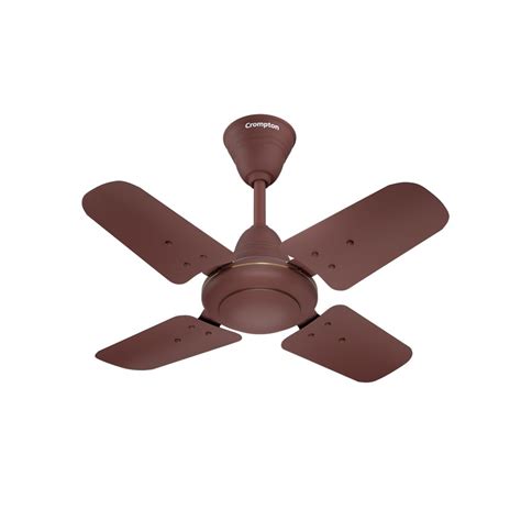 Buy Crompton ARIYABRIZ 0.6M Brown 4 Blades Ceiling Fan Online at Low ...