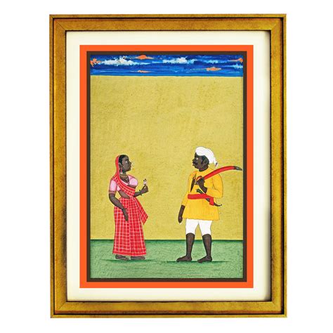 The Warrior and His Beloved Art Print – Ikka Dukka Studio Private Limited.