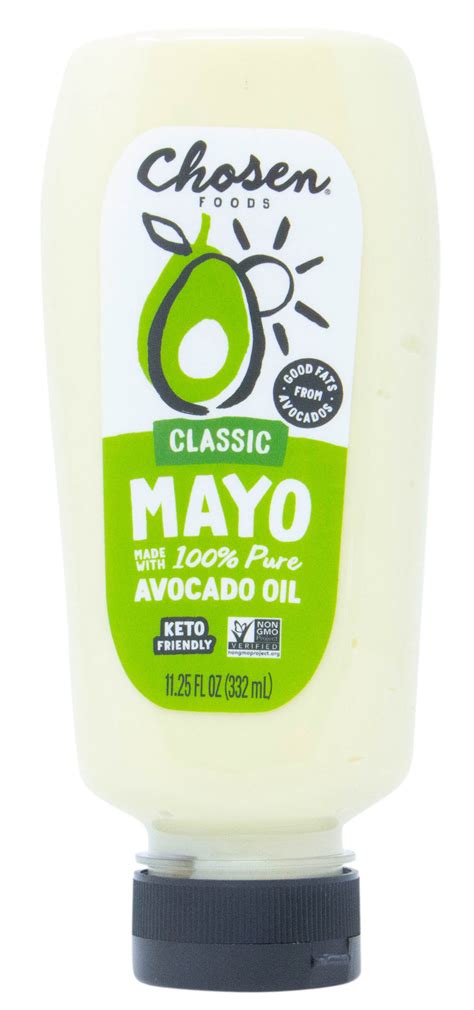 Chosen Foods Mayo Classic, Avocado Oil, Squeeze - Manna Harvest