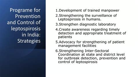 Leptospirosis prevention , Control | PDF