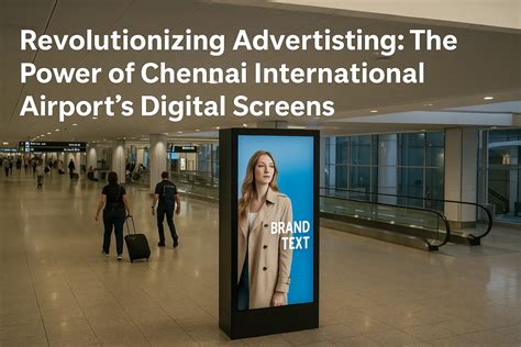 Revolutionizing Advertising The Power Of Chennai International Airport ...