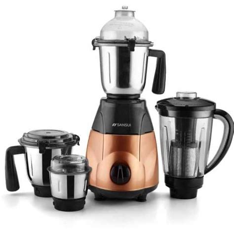 Sansui ProHome Colossus 1000W Juicer Mixer Grinder (4 Jars) Price in ...