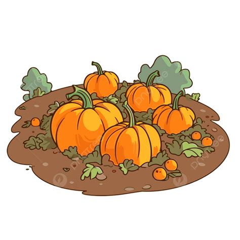 Cute Pumpkin Patch Clipart