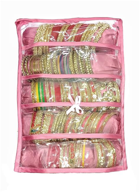 SNA 5 rola Satin Bangle Bag churi Vanity Vanity Bag Multipurpose ...