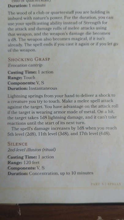 Shocking Grasp - DnD 5e - YouTube