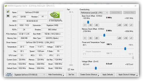Image result for nvidia overclock software
