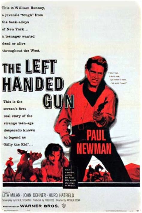 Paul Newman Western Filmography – The Left Handed Gun – 1958 – My ...