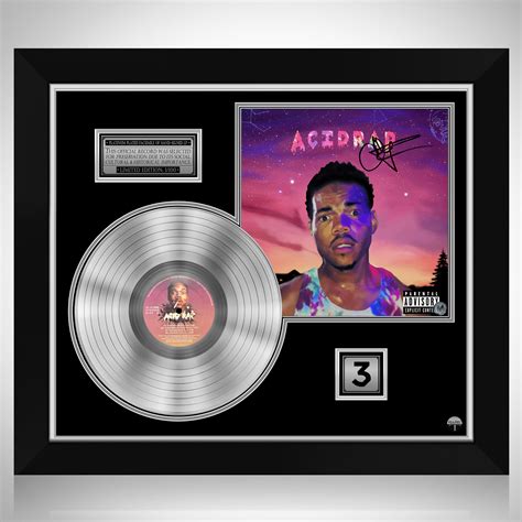 Chance the Rapper - Acid Rap Platinum LP Limited Signature Edition ...