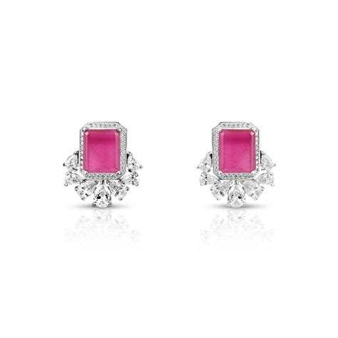 Nipura Imperial Crimson stud earrings – JewelEMarket