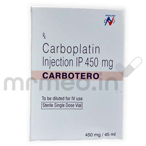 Buy Carbotero 450mg Injection Online: Uses, Price, Dosage, Instructions ...