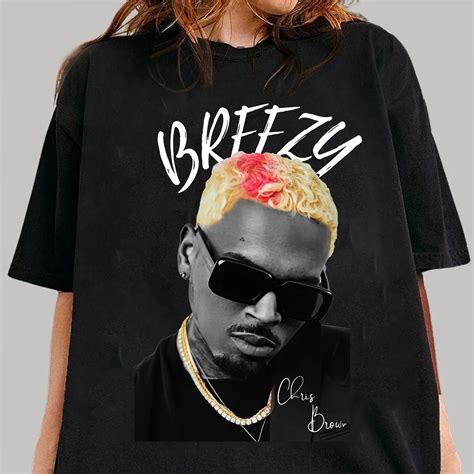 Chris Brown Shirt, Breezy Shirt, Chris Brown 11:11 Tour Shirt ...