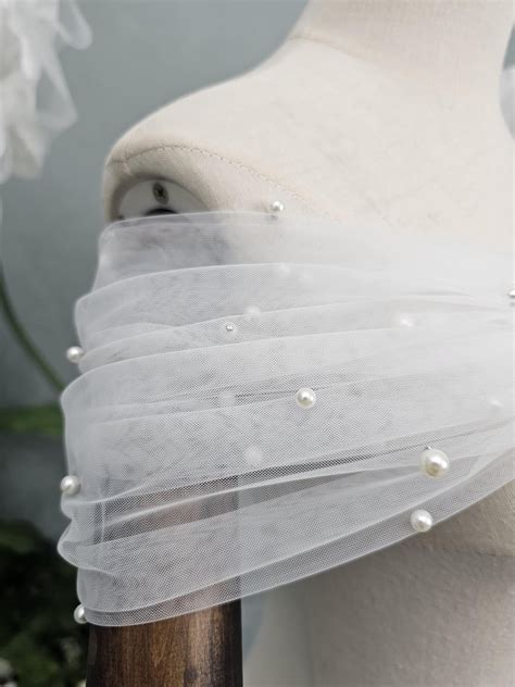 Detachable Wedding Dress Straps With Pearls , Detachable Bridal Straps, off Shoulders, Removable ...