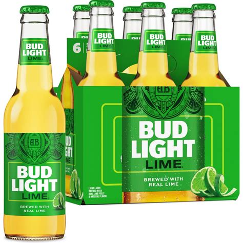 Bud Light Lime American Lager Beer 6 pk Bottles, 12 oz | Joe V's Smart ...