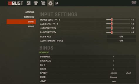 Rust Sensitivity Command 的图像结果