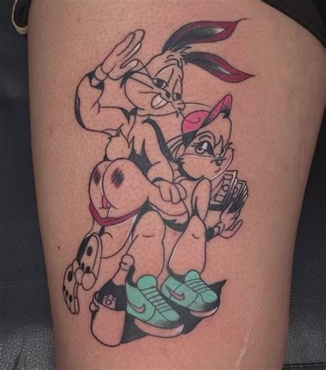 Bugs and lola bunny tattoo – Artofit