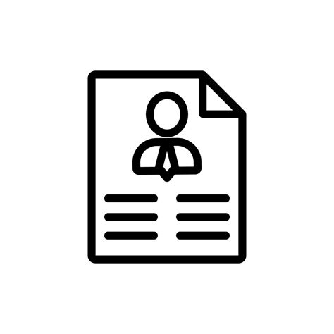 information sheet about political representative icon vector illustration 9757601 Vector Art at ...