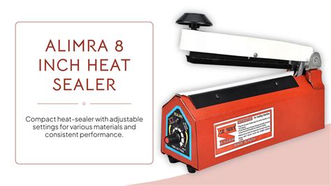ALIMRA 8 inch Poly Sealing Machine, Pouch, Pepsi, Plastic Bag Packing ...