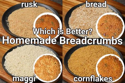 घर का बना ब्रेडक्रम्ब्स रेसिपी | homemade bread crumbs in hindi | पेंको ...