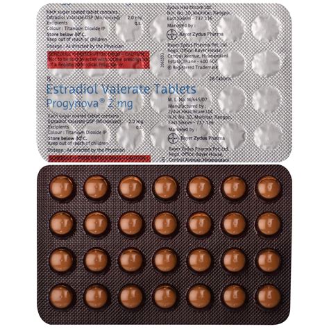 Progynova 2mg - Strip of 28 Tablets : Amazon.in: Health & Personal Care