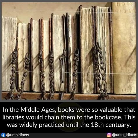 Why did they Chain Books in the Middle Ages - History Time Machine