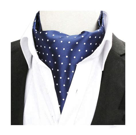 Buy Classic Nvay Blue Repp 100% Silk Jacquard Woven Self Cravat Tie ...