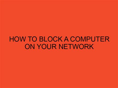 Image result for How to Block a Computer