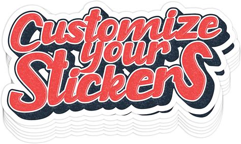 Buy instMerch Custom Stickers for Business Logo — Laminated ...