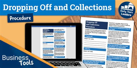 Dropping Off and Collections Procedure for Early Years
