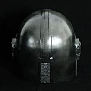 The Antique's Lab Mandalorian Helmet With Liner and Chin Strap For LARP ...
