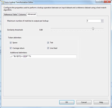 Fuzzy Lookup in SSIS 的图像结果