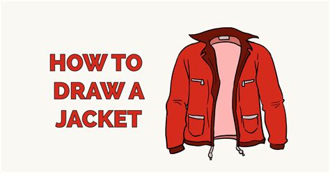 Image result for How to Draw a Jacket Pattern