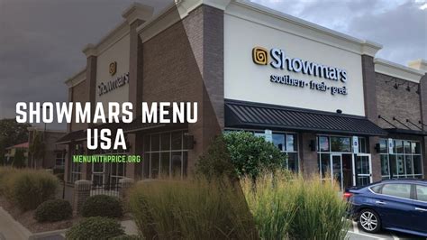 Showmars Menu With Prices 2026 USA (UPDATED) - Menu with Prices